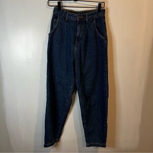 Women’s | ZARA Tapered High Waisted Blue Jeans | Size 2